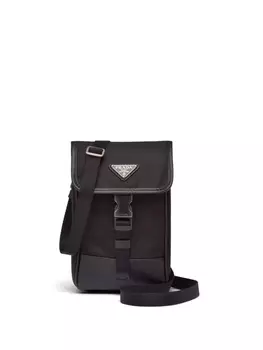 Prada сумка для телефона Re-Nylon, черный