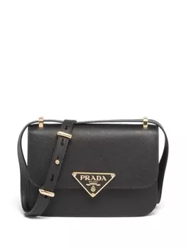 Prada сумка на плечо Emblme, черный