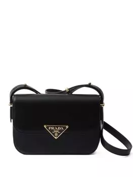 Сумка на плечо Prada Emblme, черный