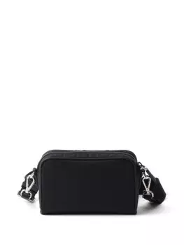 Prada сумка на плечо из сафьяновой кожи, черный