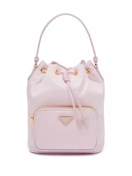 Prada сумка на плечо Prada Duet Re-Nylon, розовый