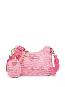Сумка на плечо Prada Re-Edition 2005, розовый