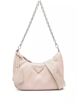 Prada сумка на плечо Re-Edition, розовый