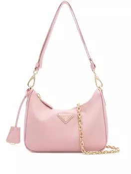 Prada сумка на плечо Re-Edition, розовый