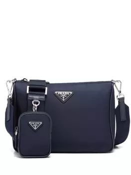 Prada сумка на плечо Re-Nylon, синий