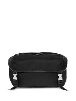 Prada сумка на плечо с логотипом, черный