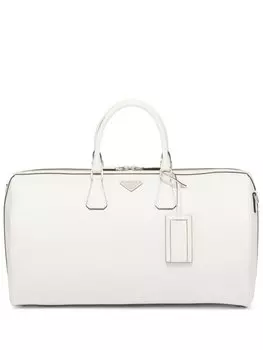Prada сумка с логотипом, белый