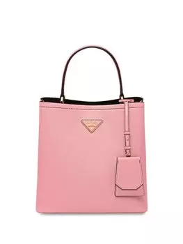 Сумка-тоут Prada Panier среднего размера, розовый