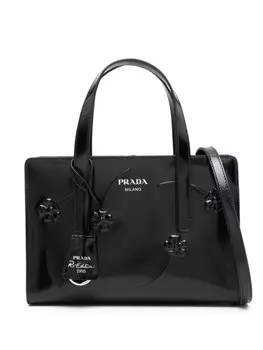 Сумка-тоут Prada Re-Edition 1995, черный