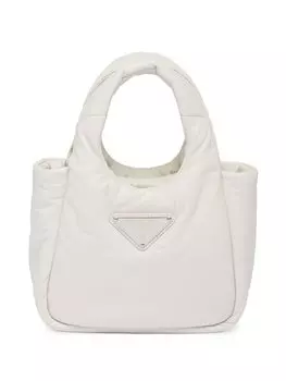 Prada сумка-тоут Small Padded, белый