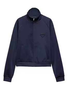 Prada толстовка на молнии, синий