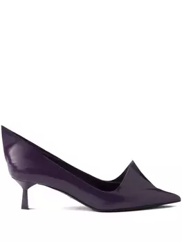 Prada туфли Brushed 55, фиолетовый