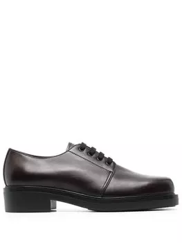 Prada туфли дерби, красный