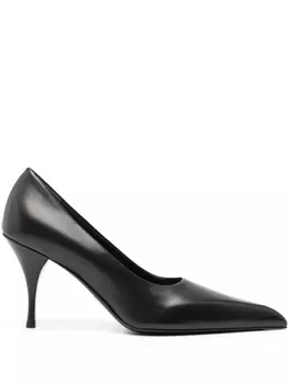 Prada туфли с заостренным носком, черный