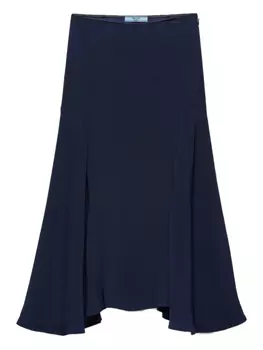 Prada юбка из ткани кади, синий