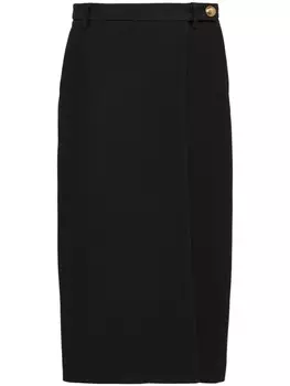 Prada юбка миди, черный