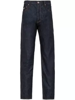 Prada узкие джинсы средней посадки, синий
