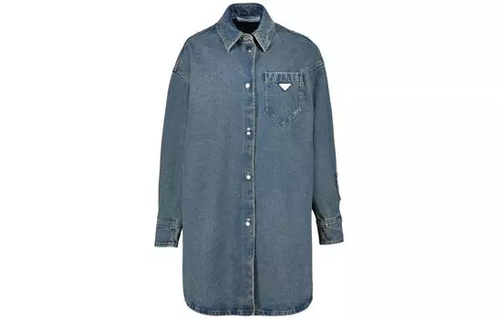 Женская джинсовая куртка Prada, синий