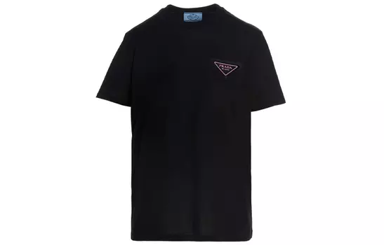 PRADA Женская футболка, цвет Black
