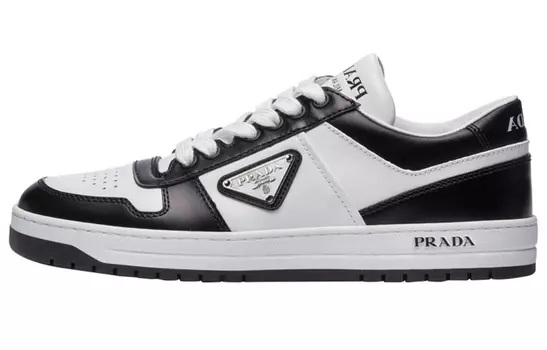 Кроссовки Prada Downtown Skateboarding, белый/черный