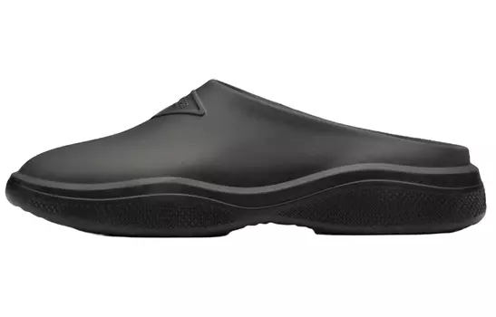 Тапочки женские Prada, черный