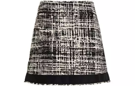 Юбка женская Prada, черно-белый
