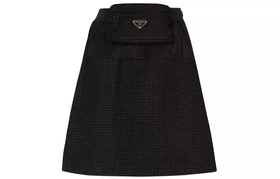 Юбка женская Prada, черный