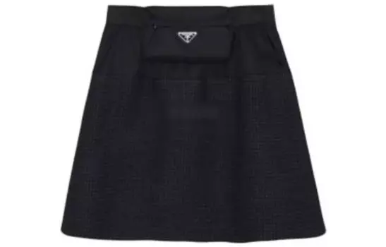 PRADA Женская повседневная юбка, цвет Black