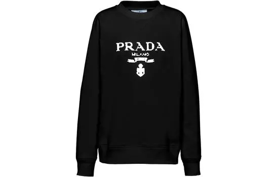 PRADA Женская толстовка, цвет Black