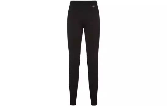 Женские леггинсы Prada, черный