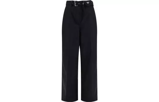 Брюки женские Prada с ремнем, черный