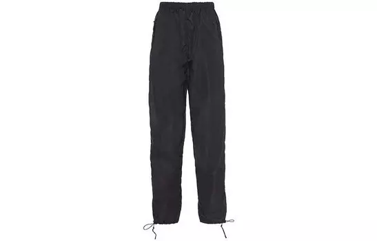 PRADA Женские трикотажные спортивные штаны, цвет Black