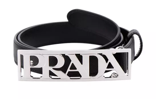 PRADA Женский кожаный ремень, Calfskin