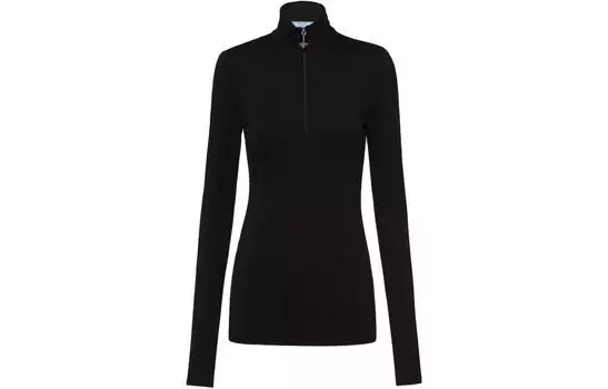 Женский лонглив Prada, черный