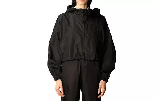 Пальто женское Prada укороченное, черный