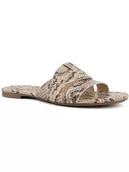 Praise женские сандалии из искусственной кожи с тиснением Sugar, цвет natural multi embossed