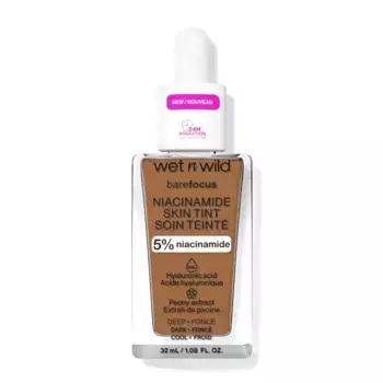 Праймер base de maquillaje bare focus niacinamide skin tint Wet N Wild, цвет deep