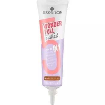 Праймер Essence Wonder Full Primer 5 in 1, 20 Medium - Dark / 30 ml