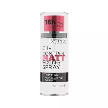 Праймер Oil Control Spray Fijador Matificante Catrice, Transparente