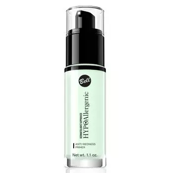 Праймер Prebase de Maquillaje Anti-Rojeces hipoalergnica Bell, Verde