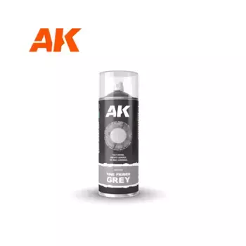 Праймер-спрей Fine Grey (400 мл), Paint - Primer (AK-Interactive)