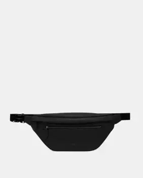 Практичная и универсальная поясная сумка от Джанни Кьярини из зернистой кожи Gianni Chiarini, черный