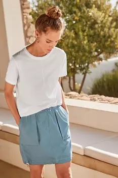 Практичная мини-юбка-карго Next, синий