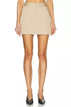 Практичная мини-юбка Matteau, песочный