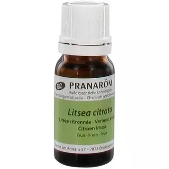 Pranarm Bio Эфирное масло лимона Литзее 10 мл