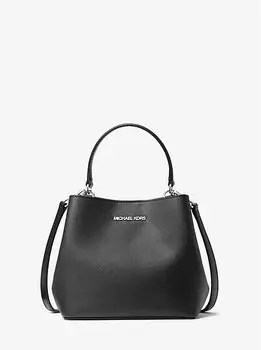 Pratt маленькая трансформируемая сумка через плечо Michael Kors, черный