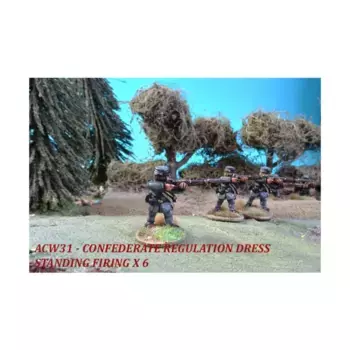 Правила стрельбы в одежде стоя, American Civil War - Confederate Army (28mm)