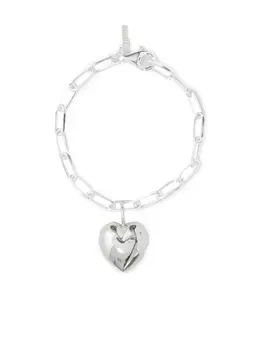 PRAWN FAMILY браслет Heart, серебряный