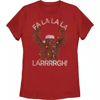 Праздничная футболка Chewie "Fa La La La" для юниоров Licensed Character