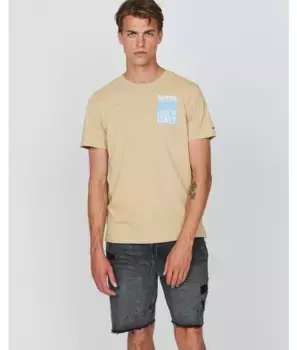 Праздничная футболка Retro Jeans, желтый